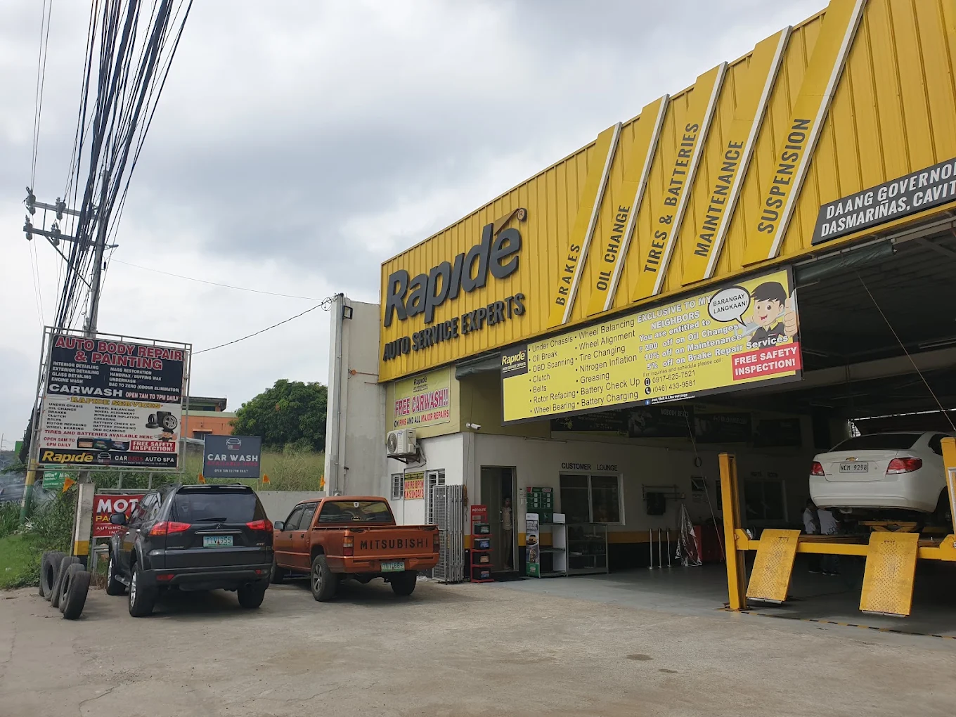 Rapidé Auto Service Center Langkaan- Car Care & Maintenace Shop Dasmariñas Cavite