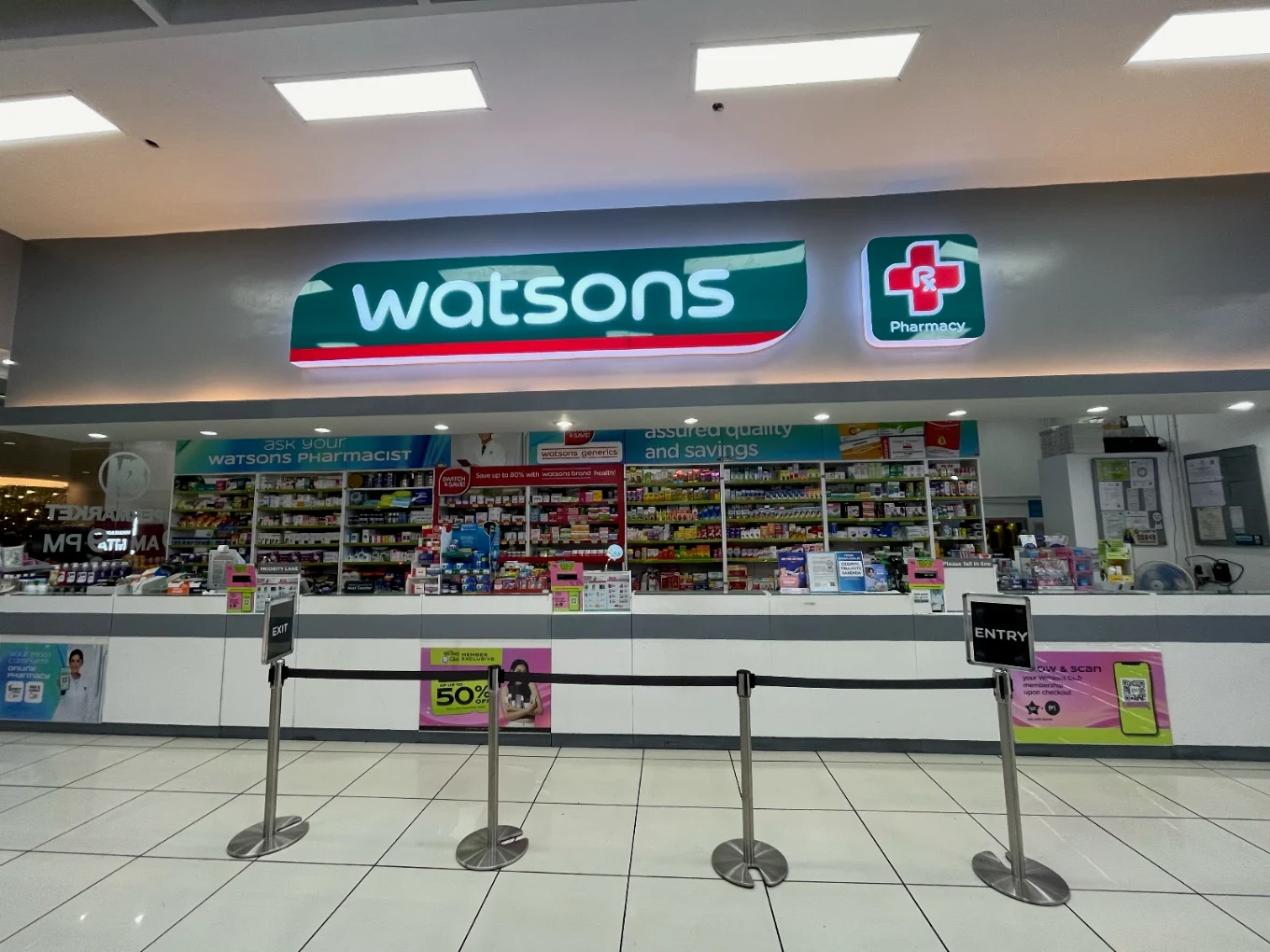 WATSONS SM CITY DASMARINAS SUPERMARKET, Dasmariñas